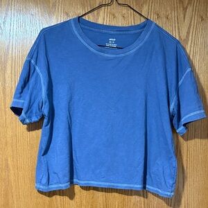 Aerie Blue Short Sleeve T-Shirt